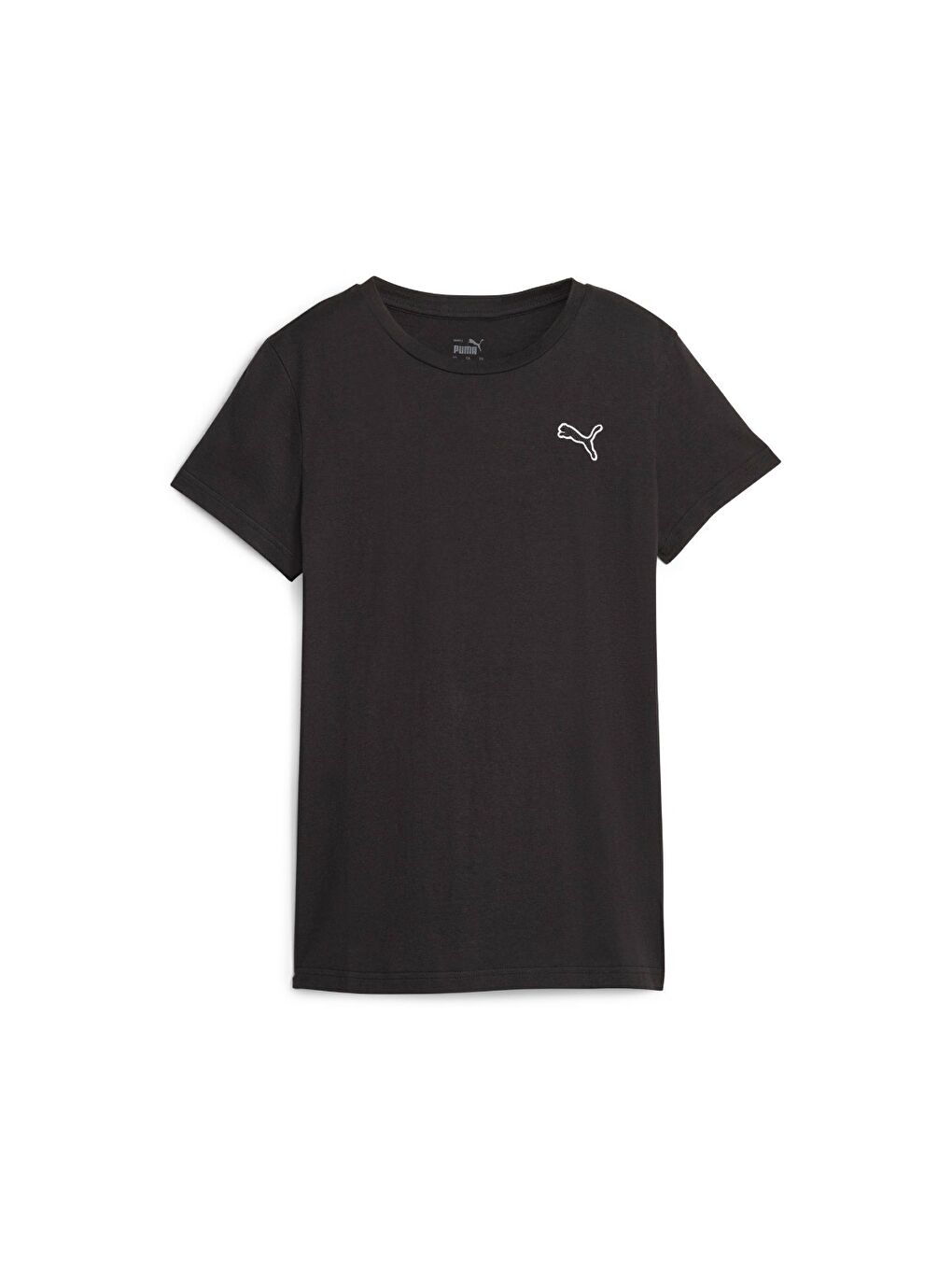 Better Essentials Kadın Siyah Yuvarlak Yaka Tişört-3