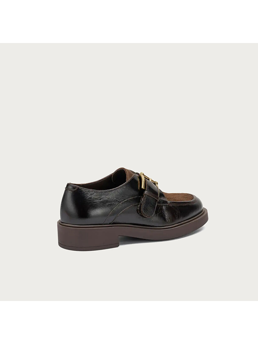 Kahverengi Kadın Klasik Ayakkabı 79Y1 HORSYalias-2