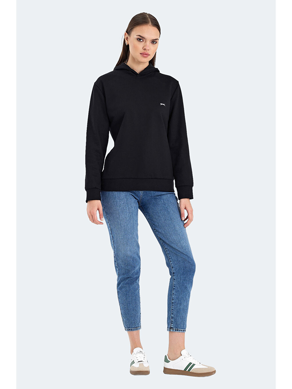 KATHY IN Kadın Siyah Sweatshirt-5