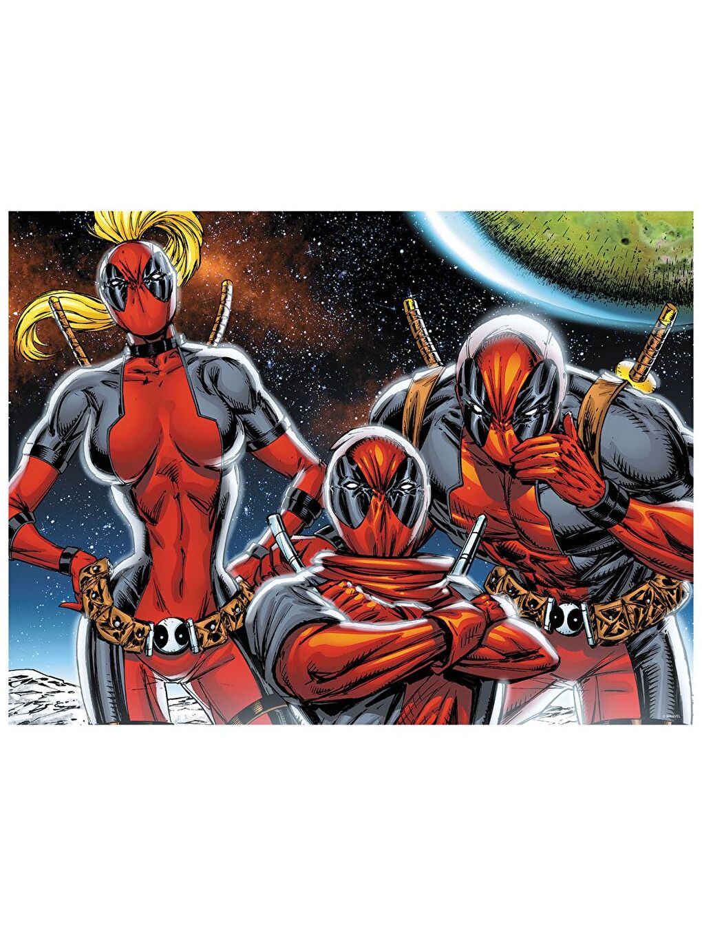 Marvel Deadpool Puzzle 500 Parça 32807-1