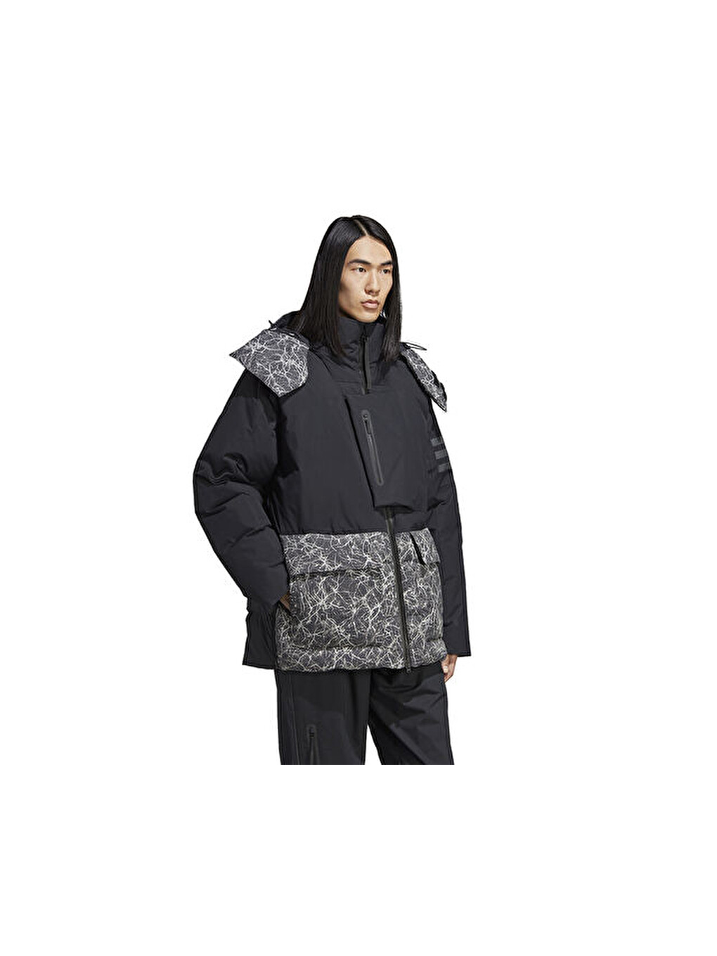 Xpl Aw Jkt Erkek Outdoor Montu Hn6940 Siyah-5