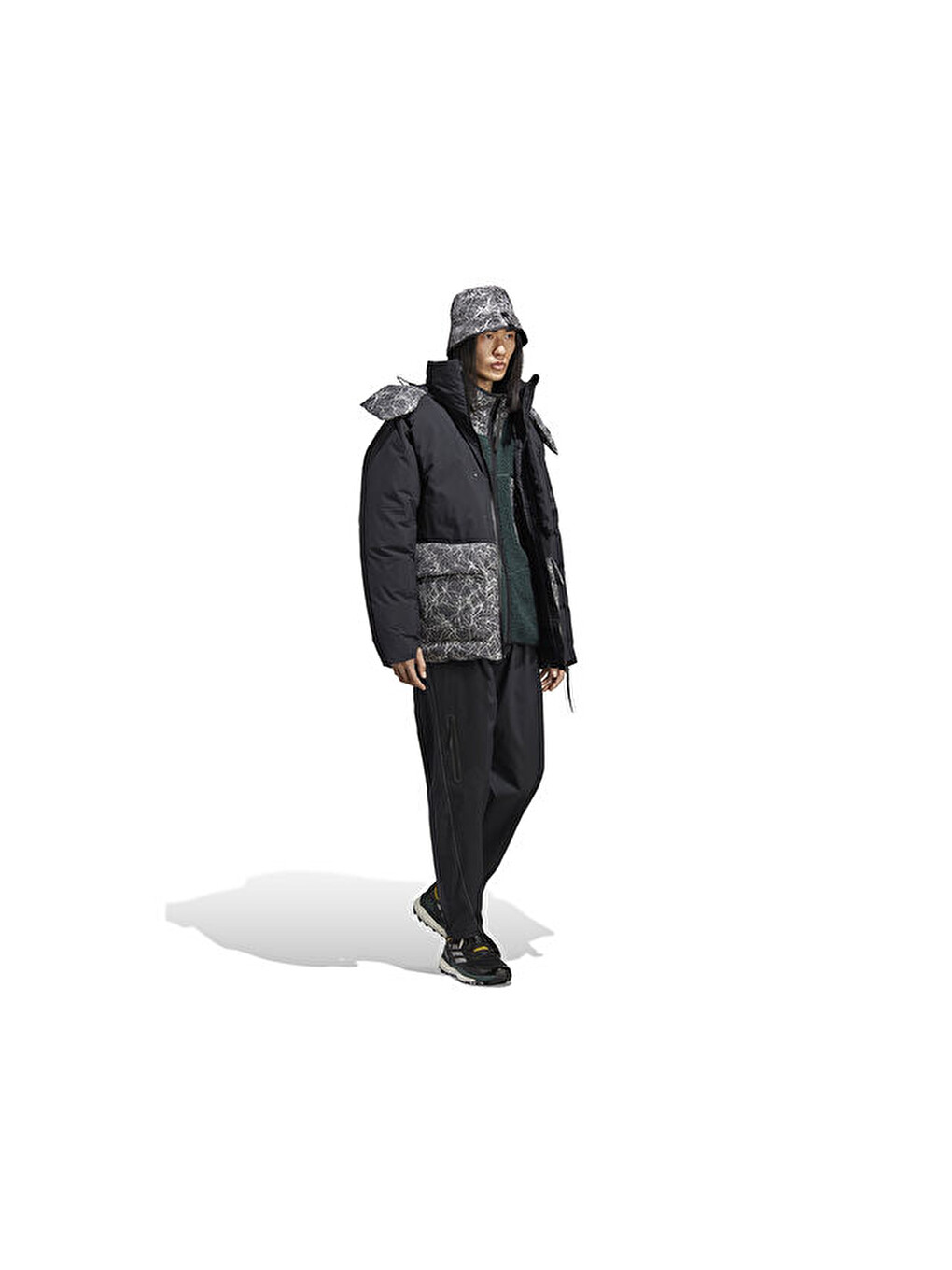Xpl Aw Jkt Erkek Outdoor Montu Hn6940 Siyah-8