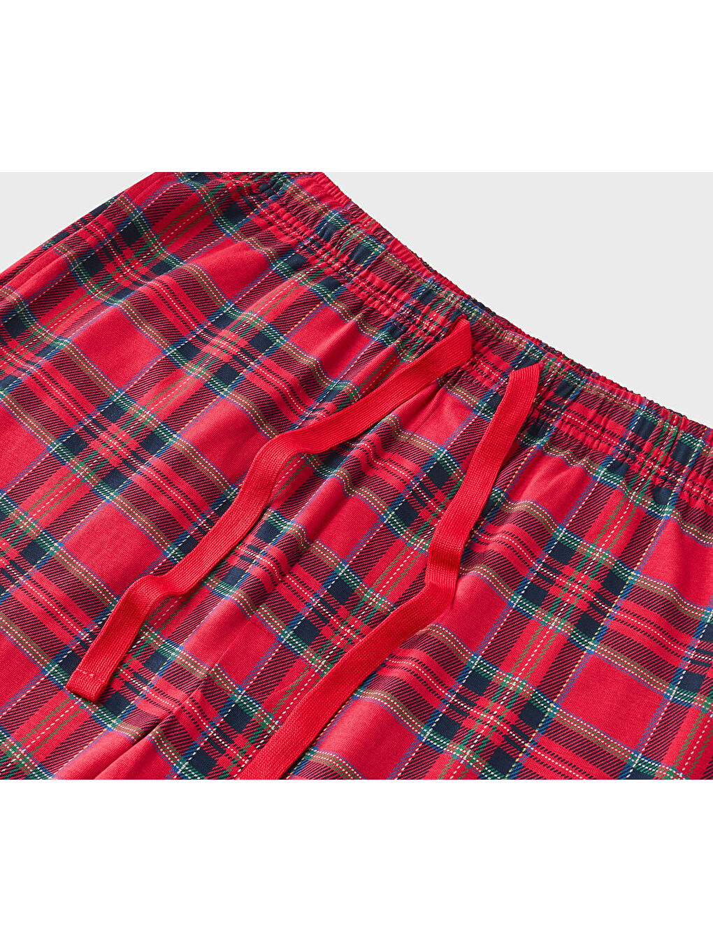 Erkek Pijama, Mavi/Kareli-4