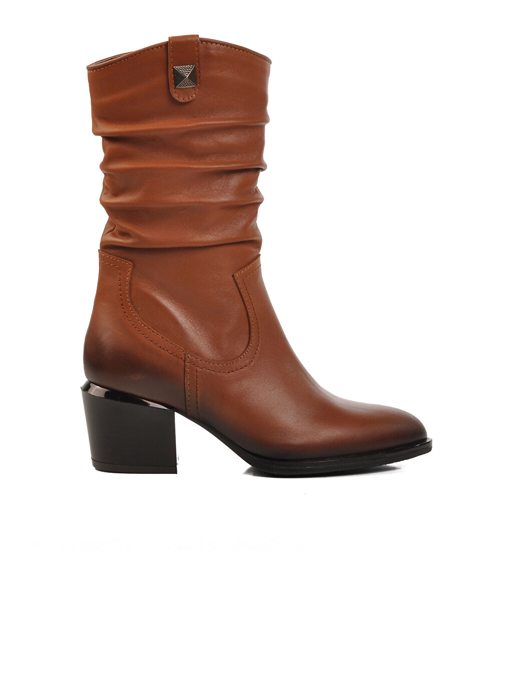 Kahverengi Taba Hakiki Deri Kadın Bot 1928157K Z