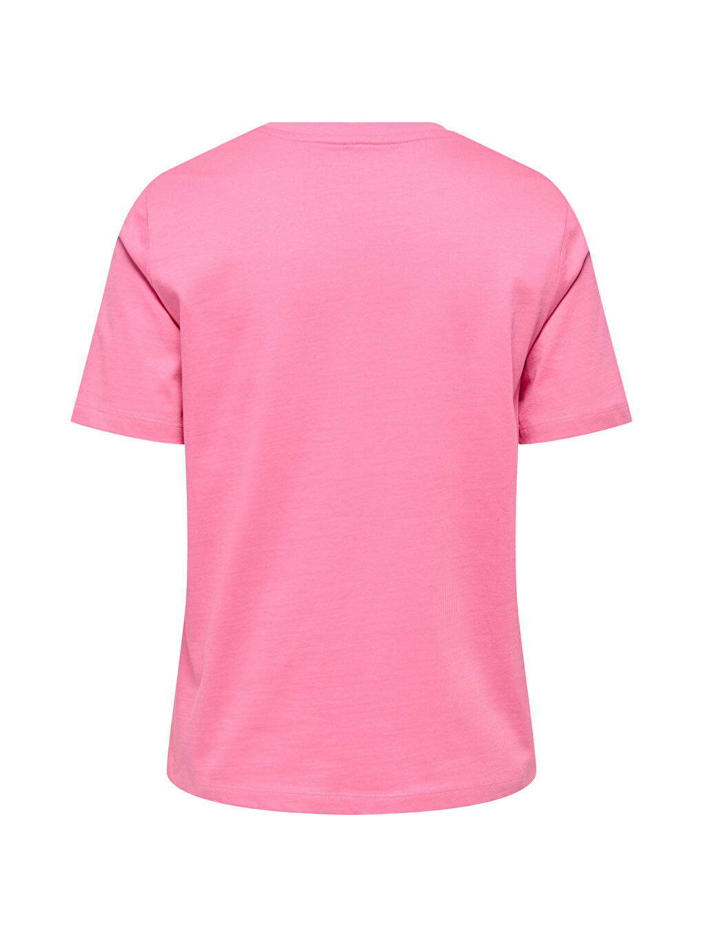 Pembe Onlfreja Pamuklu Regular Fit Yuvarlak Yaka Kadın T Shirt 15367970-6
