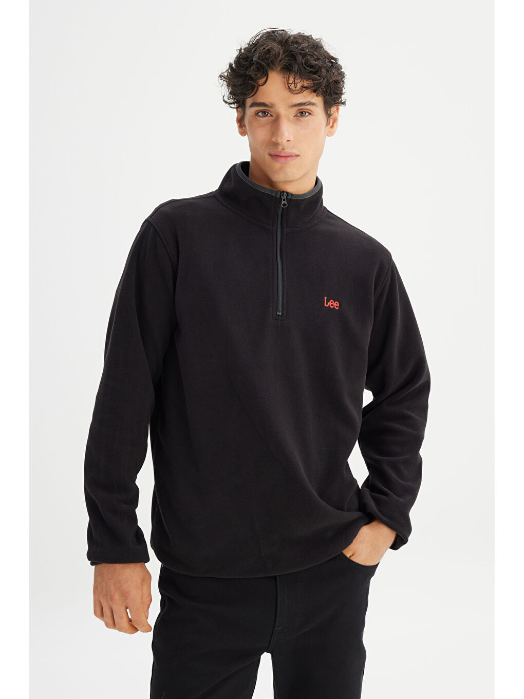 Siyah Regular Fit Normal Kesim Polar-2