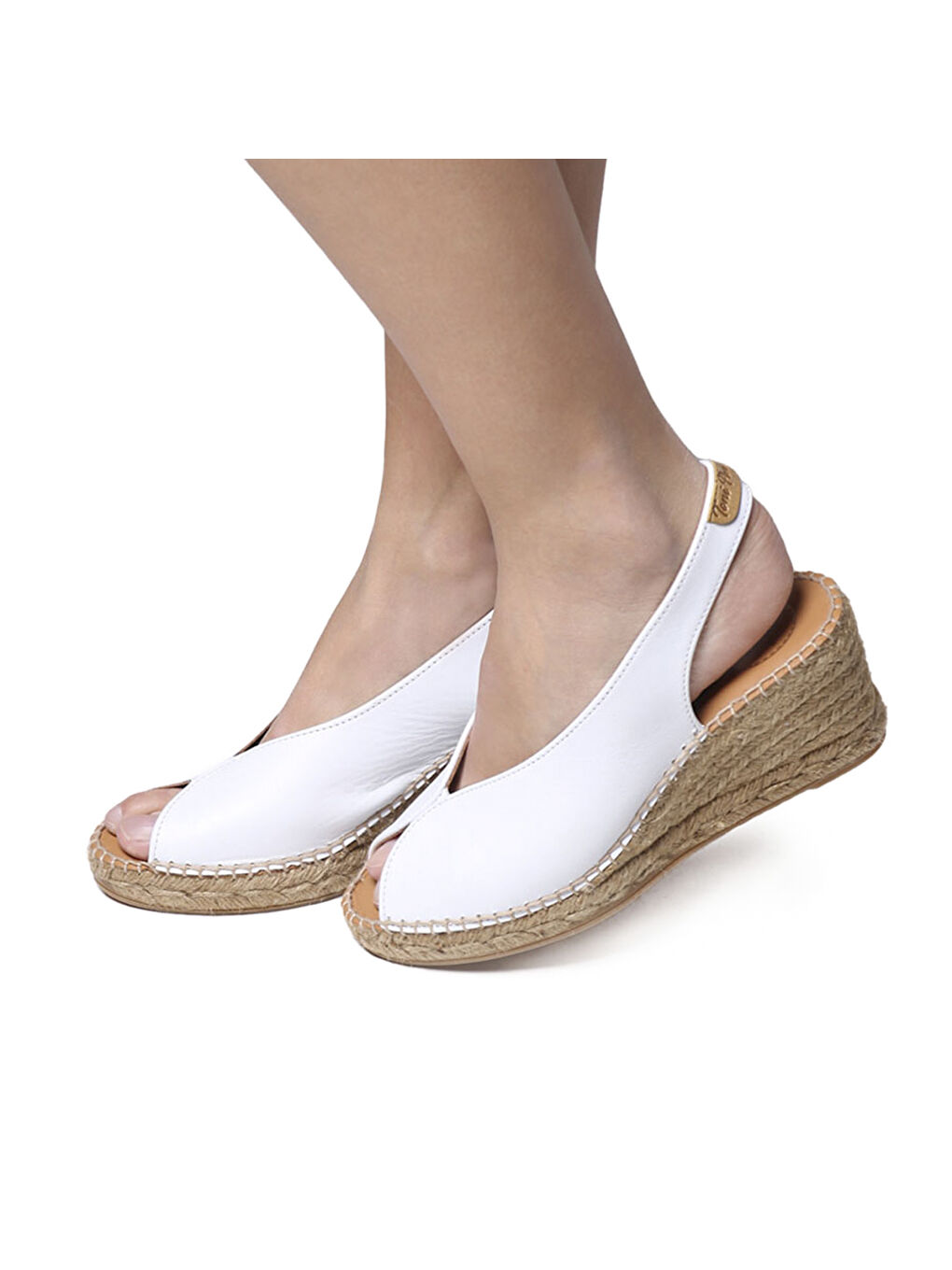 Beyaz Kadın Sandalet Laila-P White (Blanc)-3