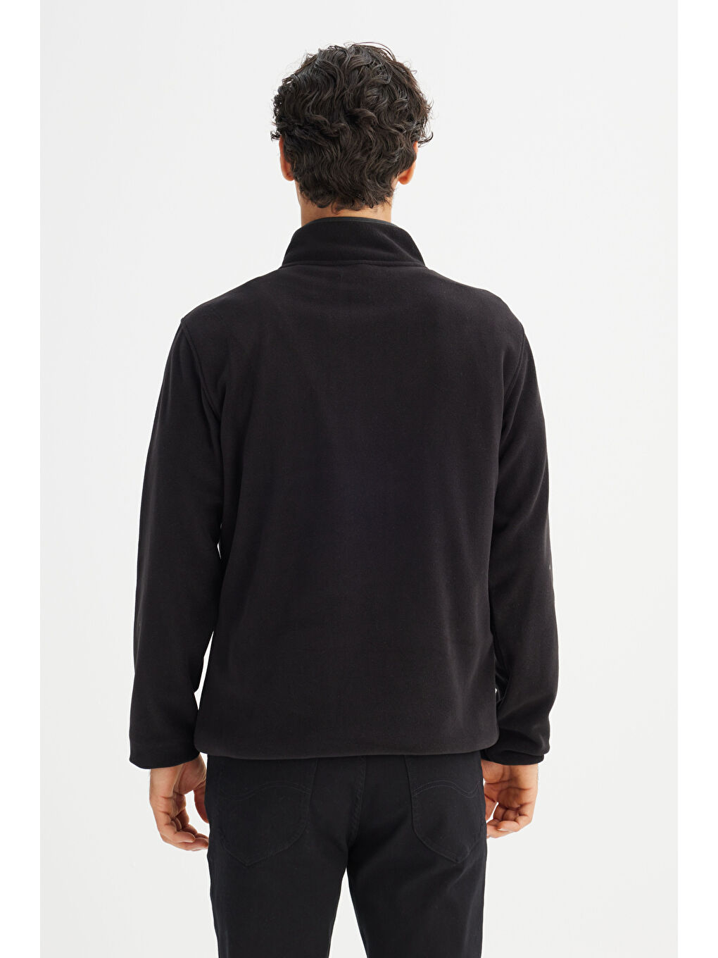 Siyah Regular Fit Normal Kesim Polar-4