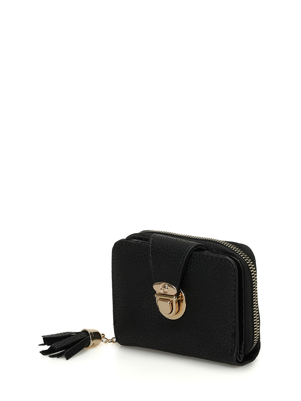 NATURAL PUSKUL 4PR Siyah Kadın Cüzdan-1