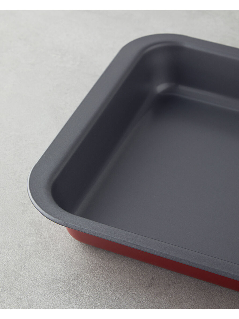 Baker’s Choice Karbon Çelik Fırın Kabı 24 x 32 x 4,7cm Kırmızı-2