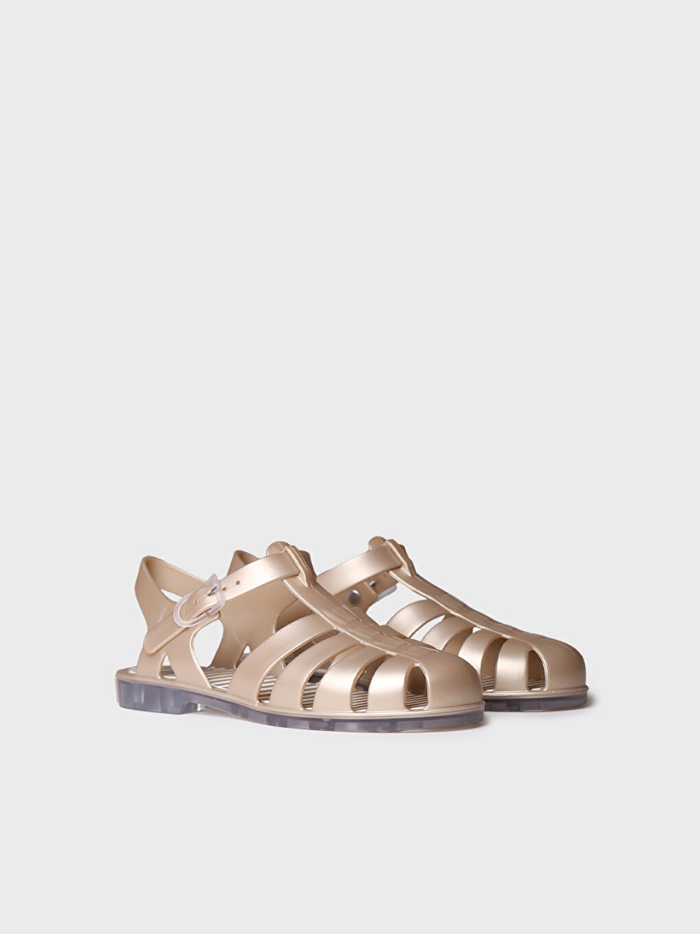 Bej Kadın Sandalet Cuba Platinum-1