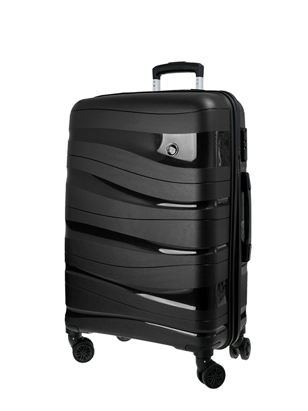 Siyah PP Barcelona Valiz Seti-4