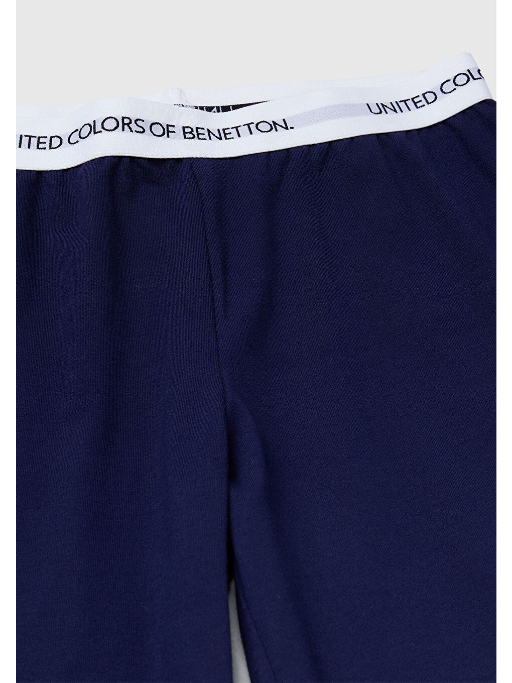 Erkek Çocuk Lacivert Logolu Düz Renk Pijama Takımı-2