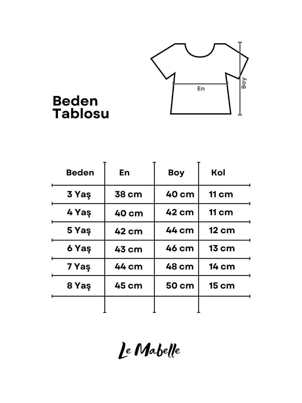 Ekru Oversize Çocuk Tişört-6