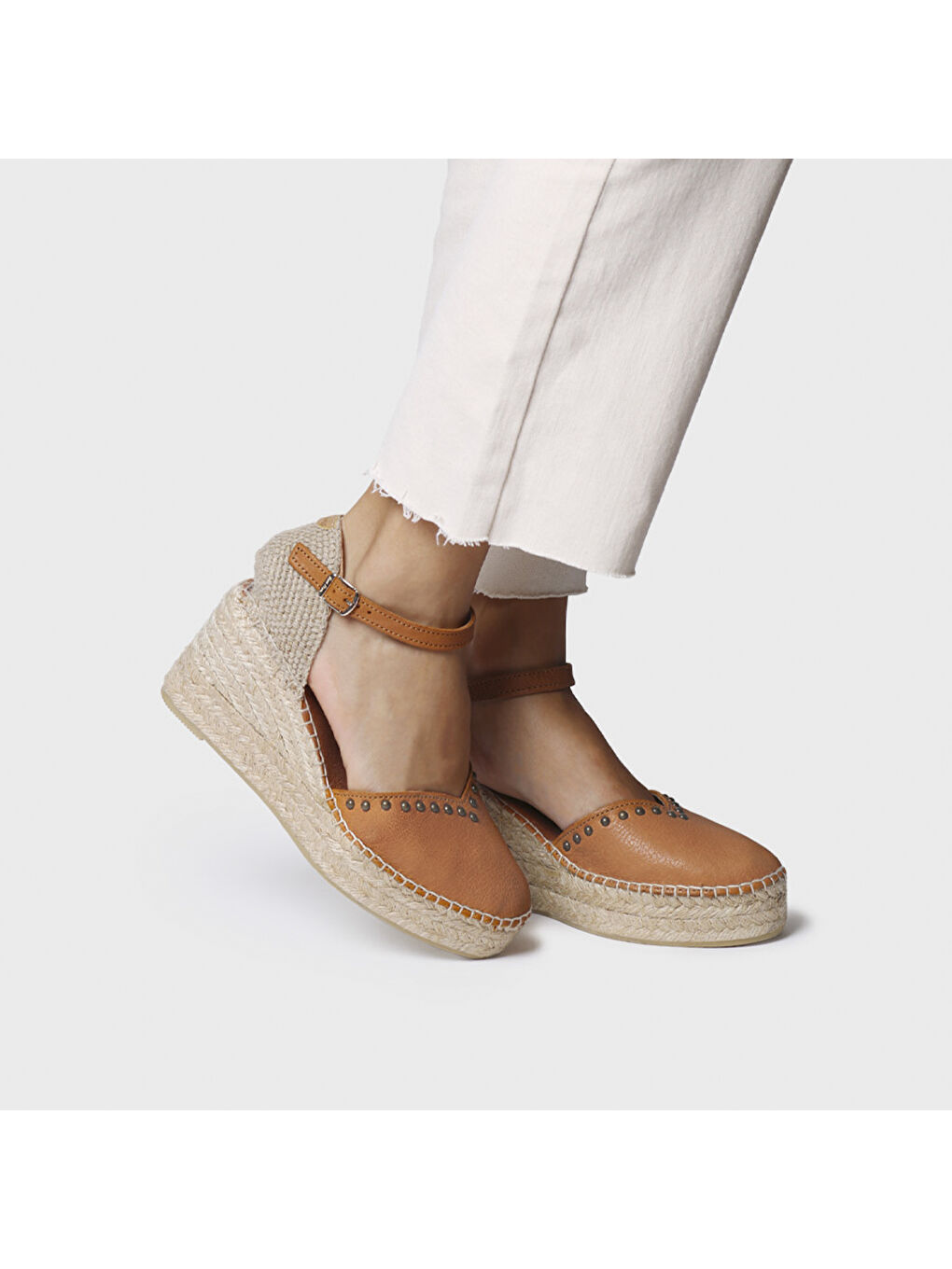 Kahverengi Kadın Sandalet Manila Tan-3