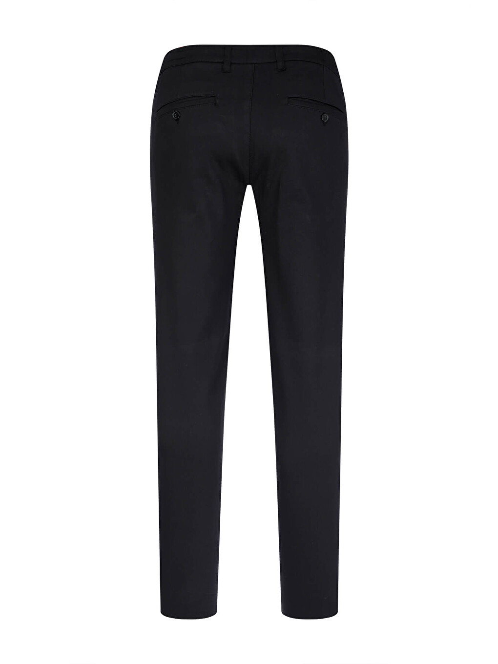 Siyah Rahat Kesim Yandan Cepli Jogger Pantolon-2