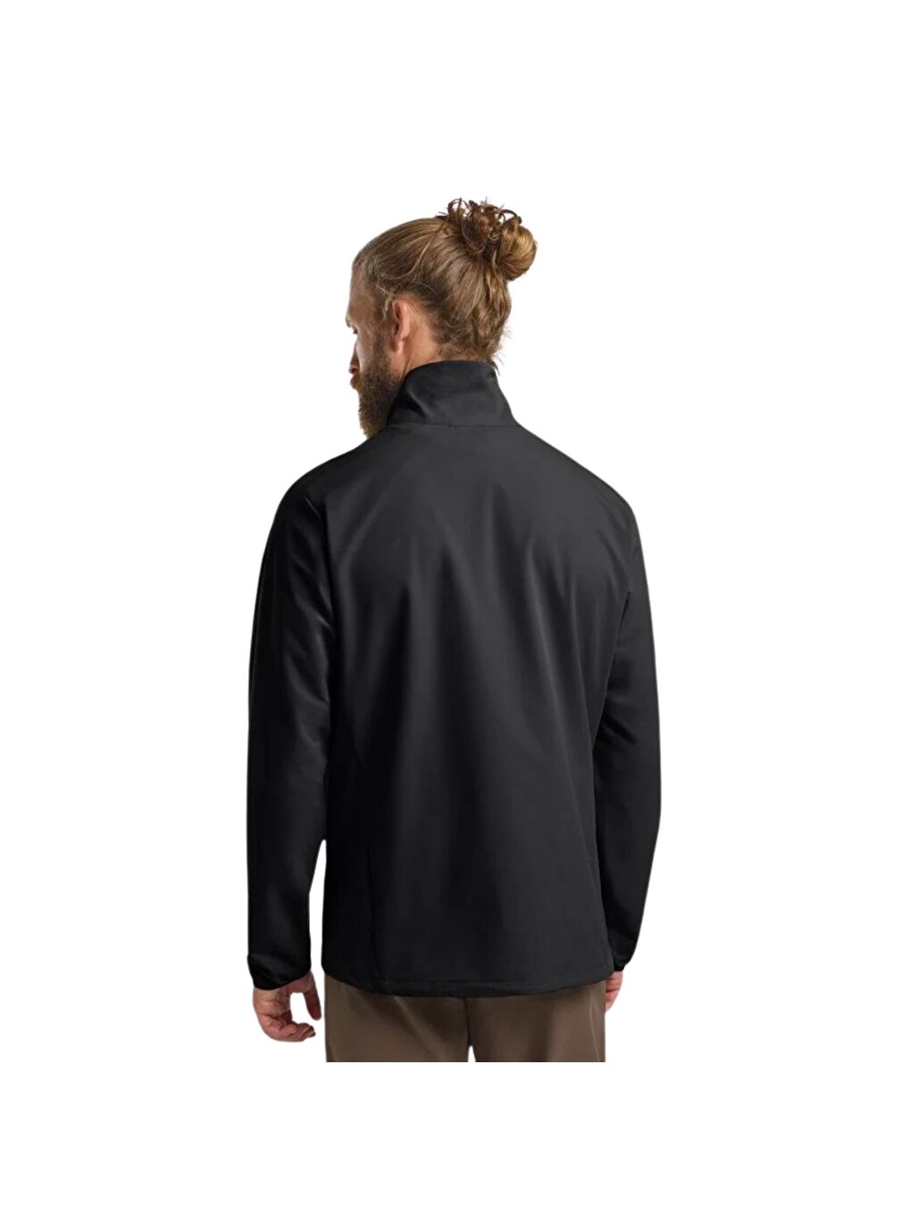 Prelight Stride Erkek Siyah Outdoor Fermuarlı Sweatshirt-4