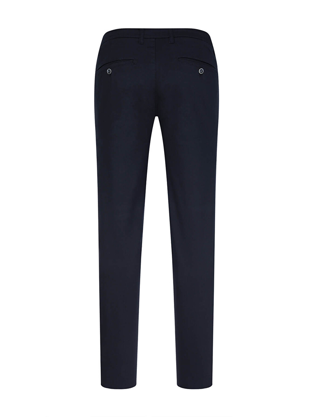 Lacivert Rahat Kesim Yandan Cepli Jogger Pantolon-2