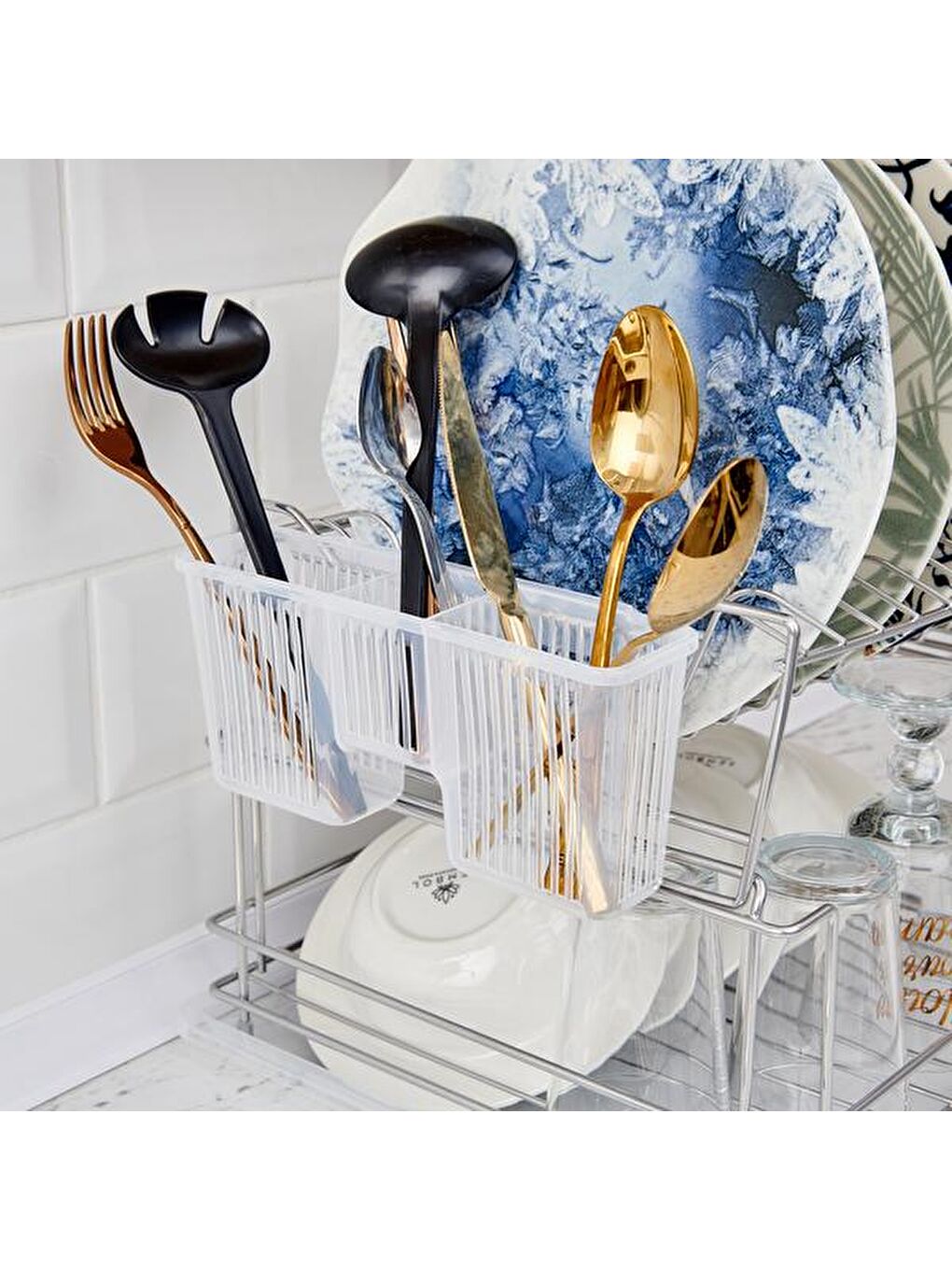 Ekru KB010 Kompakt Bulaşıklık - Krom-4