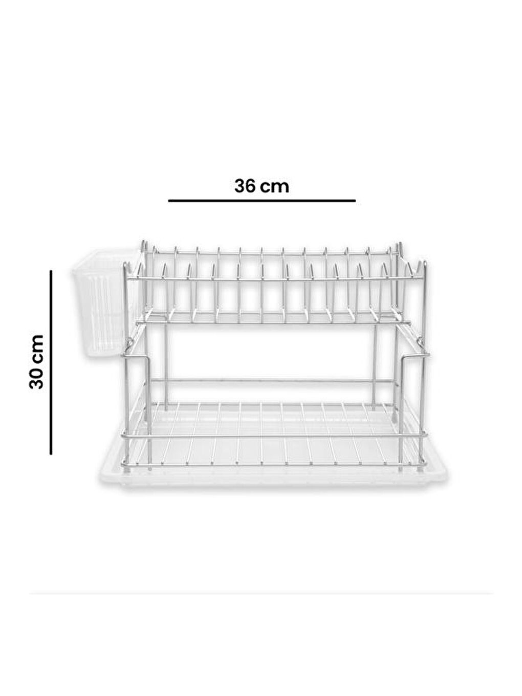 Ekru KB010 Kompakt Bulaşıklık - Krom-7