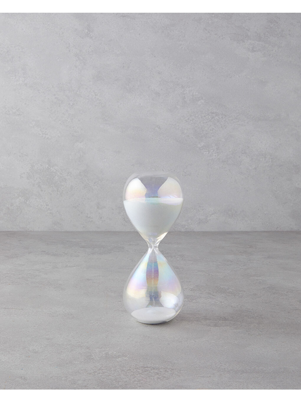 Shine Cam 30 dk Kum Saati 8x8x20 cm Beyaz