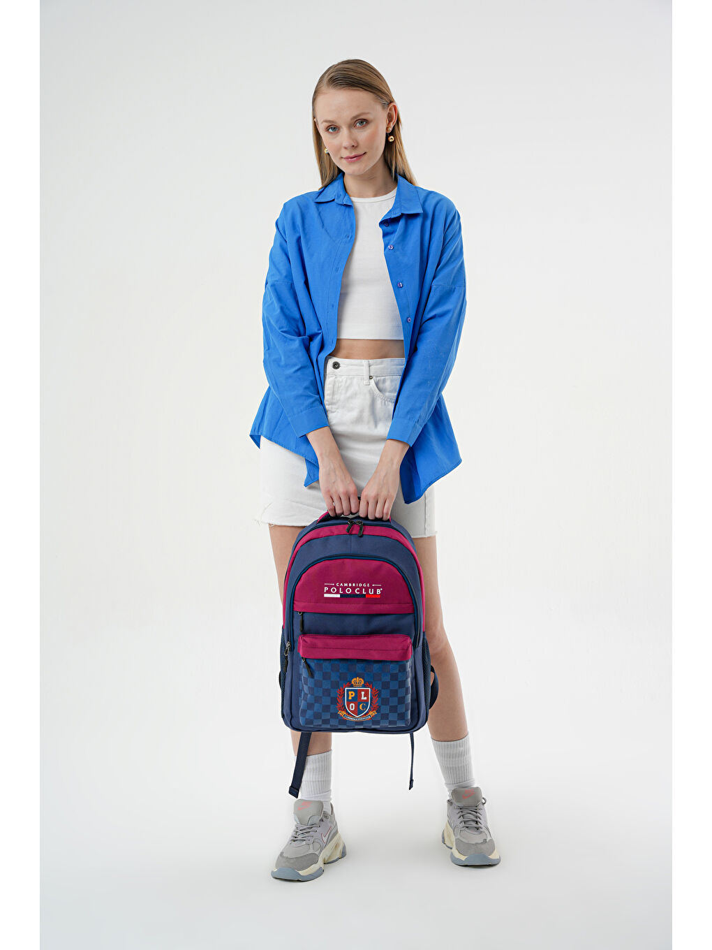 Lacivert Çok Amaçlı Unisex Sırt Çantası-3