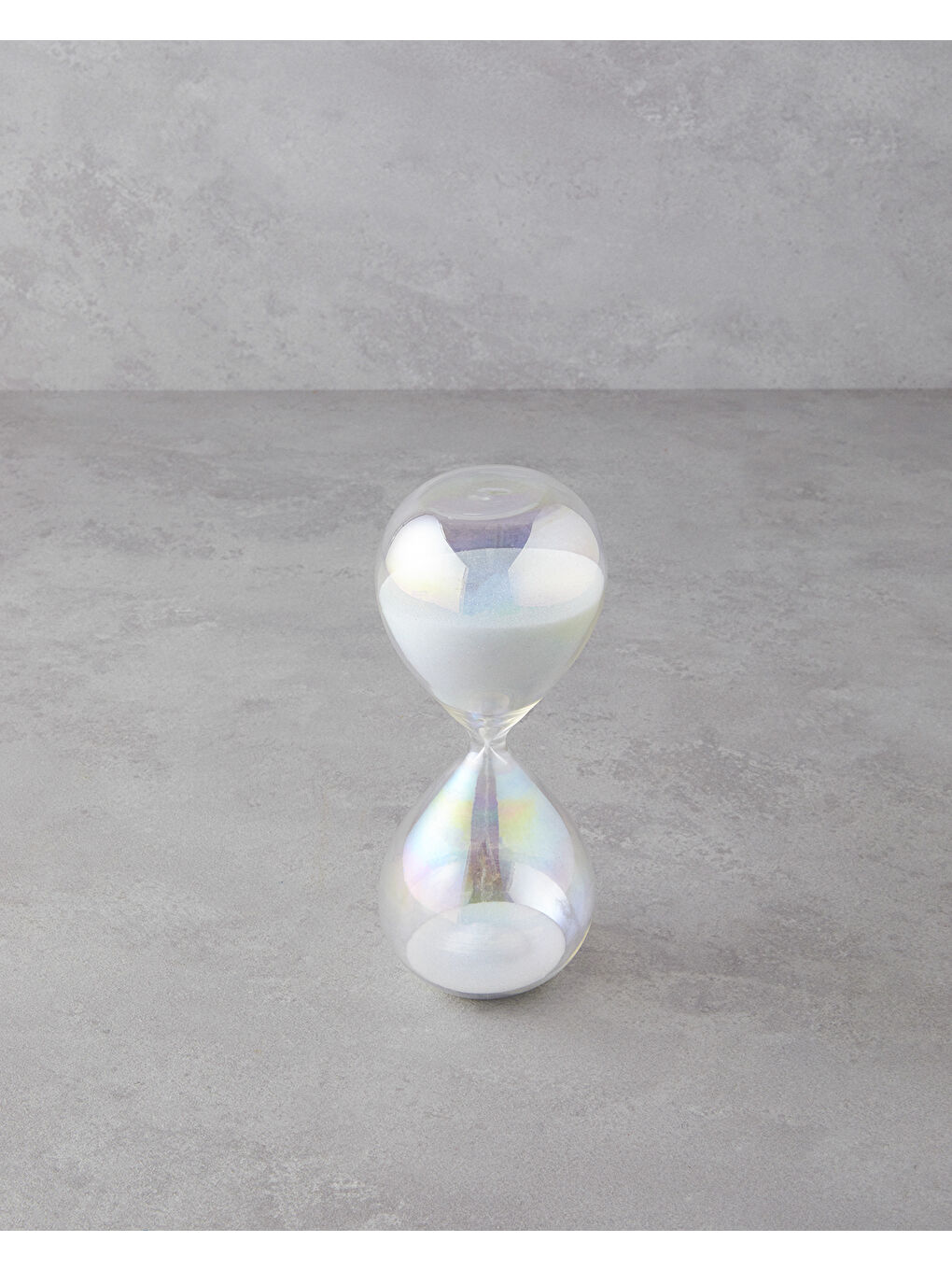 Shine Cam 30 dk Kum Saati 8x8x20 cm Beyaz-1