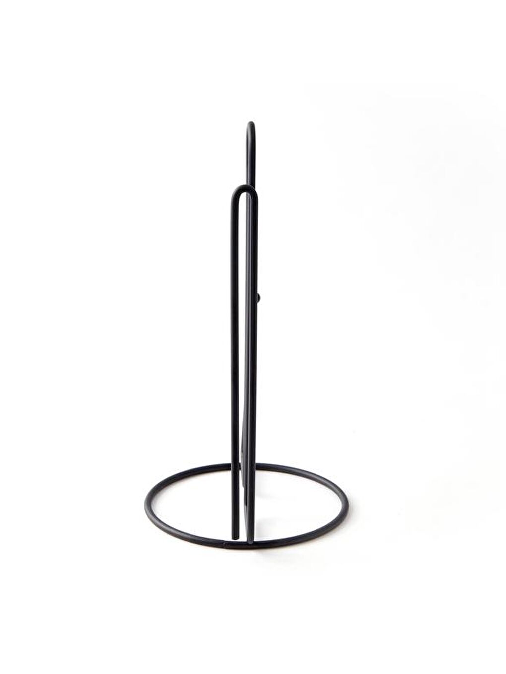 Tezgah Üstü Kağıt Havlu Tutucu - Siyah - 15,5x13,5x27,5 cm-1