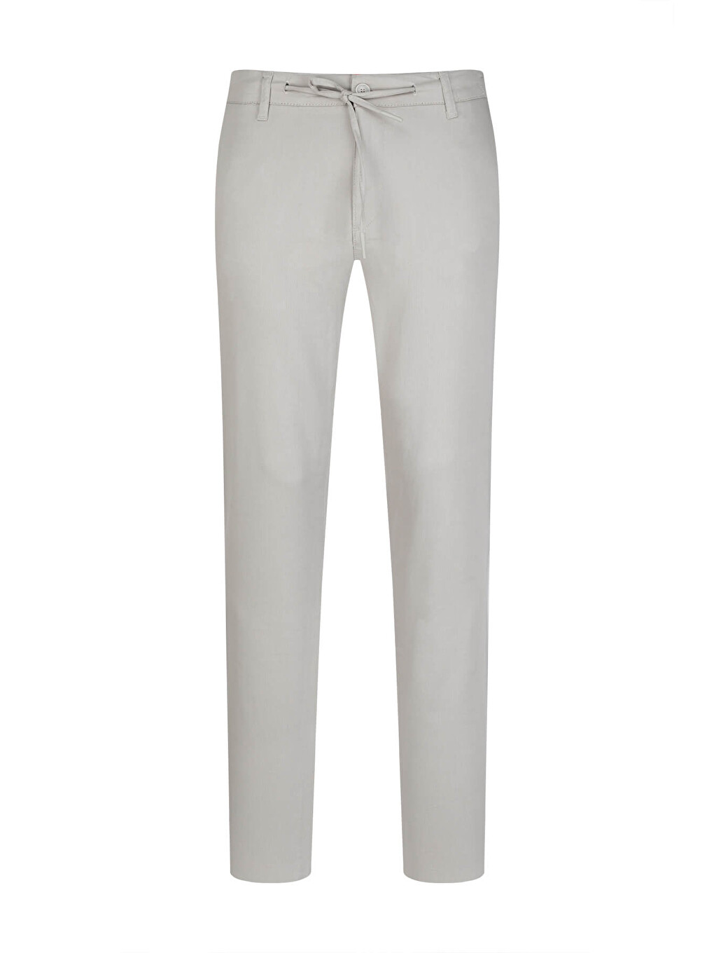 Gri Rahat Kesim Yandan Cepli Jogger Pantolon