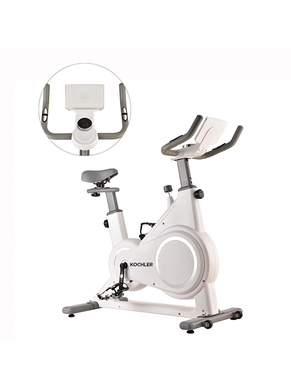 Karışık Dijital Manyetik Akıllı Egzersiz Bisikleti - Kondisyon Bisikleti - Nabız Ölçer Kondisyon Aleti-4