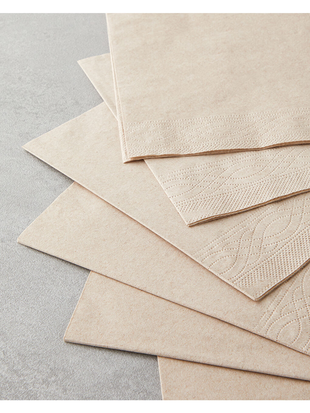 Liore Kağıt 20'li Kağıt Peçete 33x33 cm Bej-1