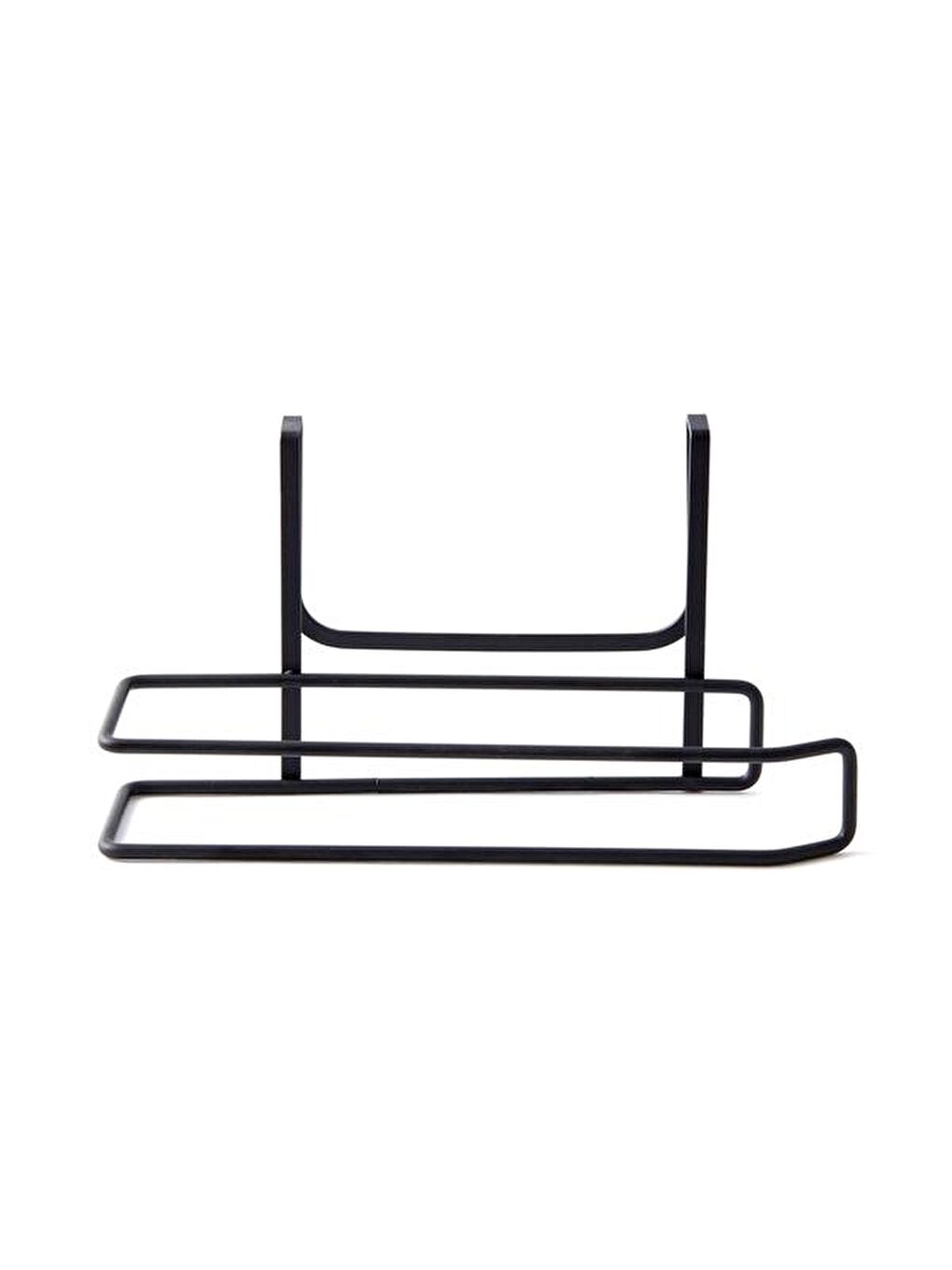 Askılı Kağıt Havluluk - Siyah - 26x7x13 cm-2