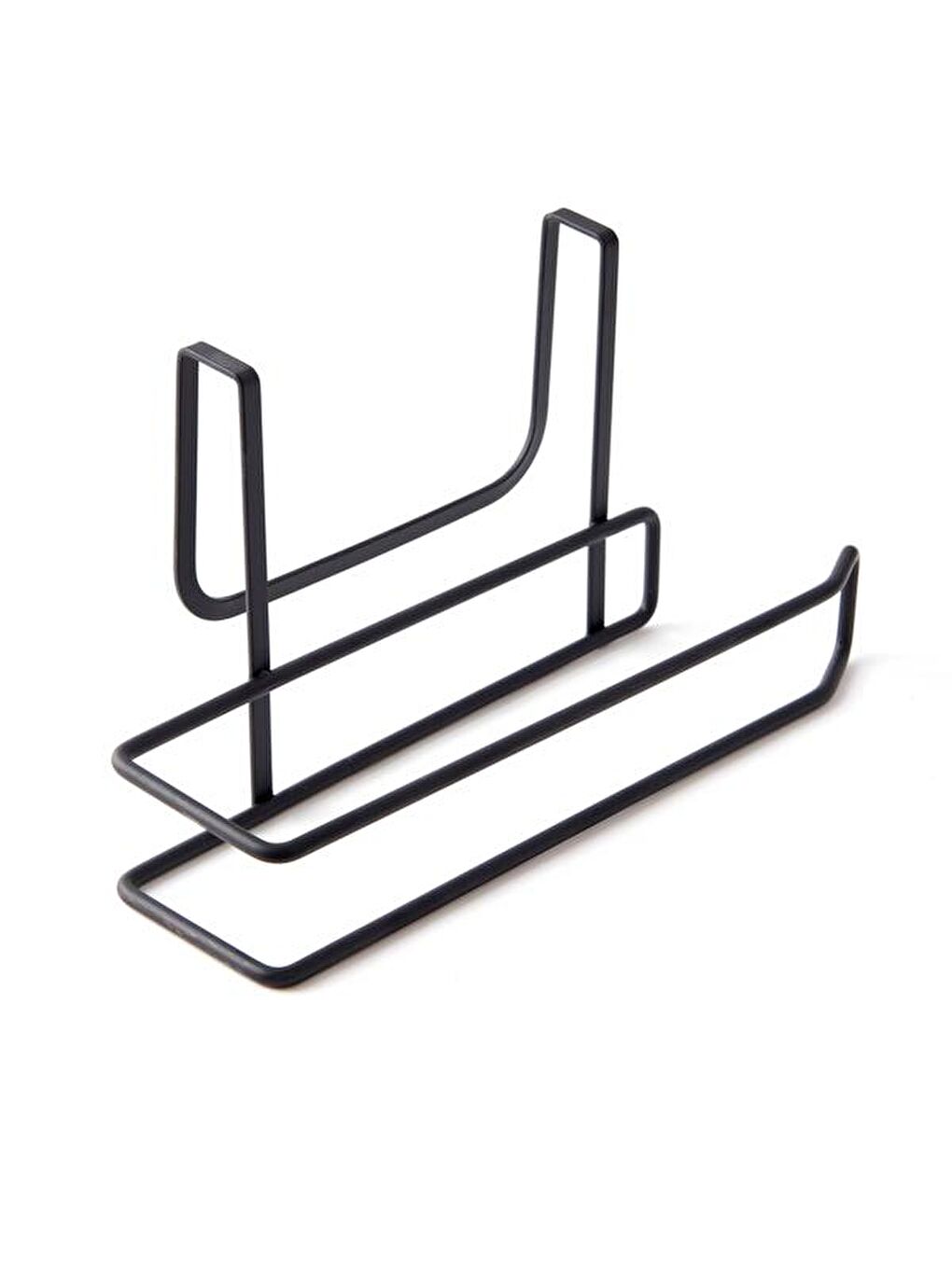 Askılı Kağıt Havluluk - Siyah - 26x7x13 cm-3