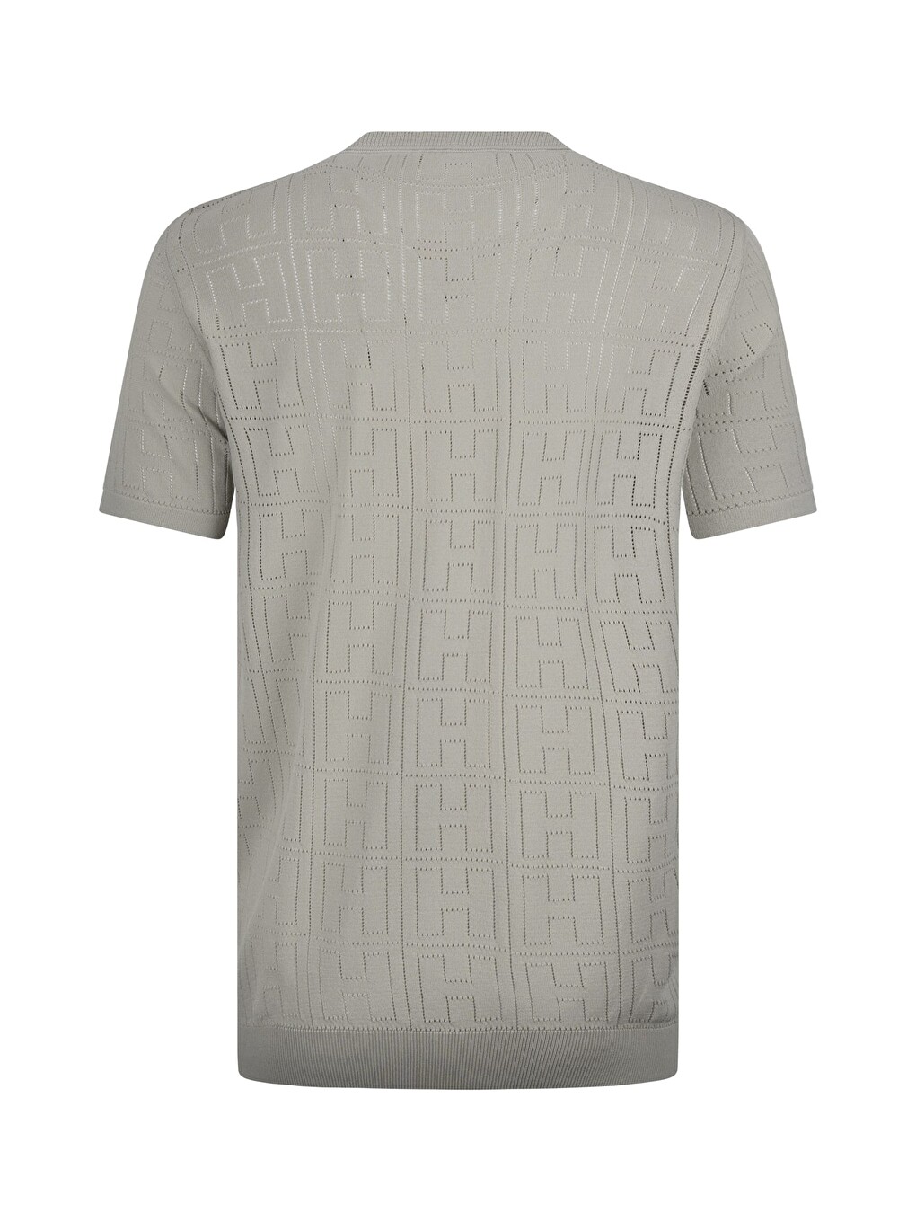 Haki Regular Fit Bisiklet Yaka Rayon Tişört-1