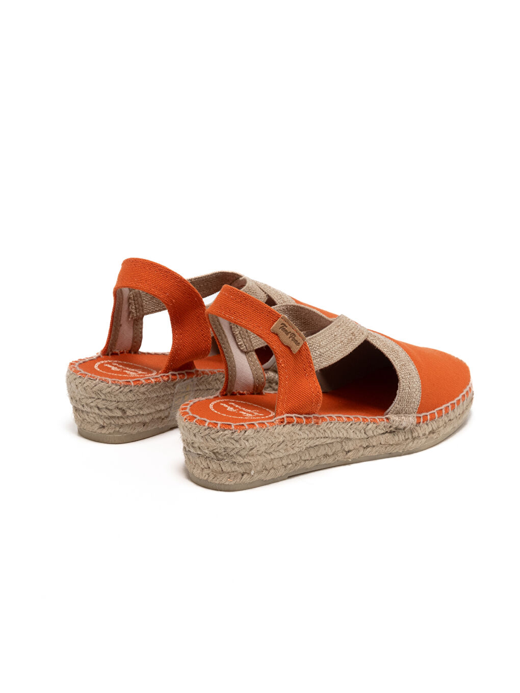 Turuncu Kadın Sandalet Verdi-PQ-3
