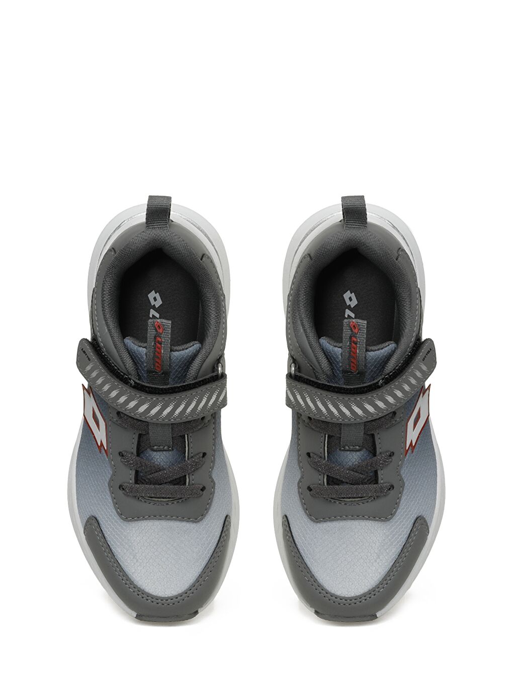 LECCIO B PS 3FX Gri Erkek Çocuk Koşu Ayakkabısı-3