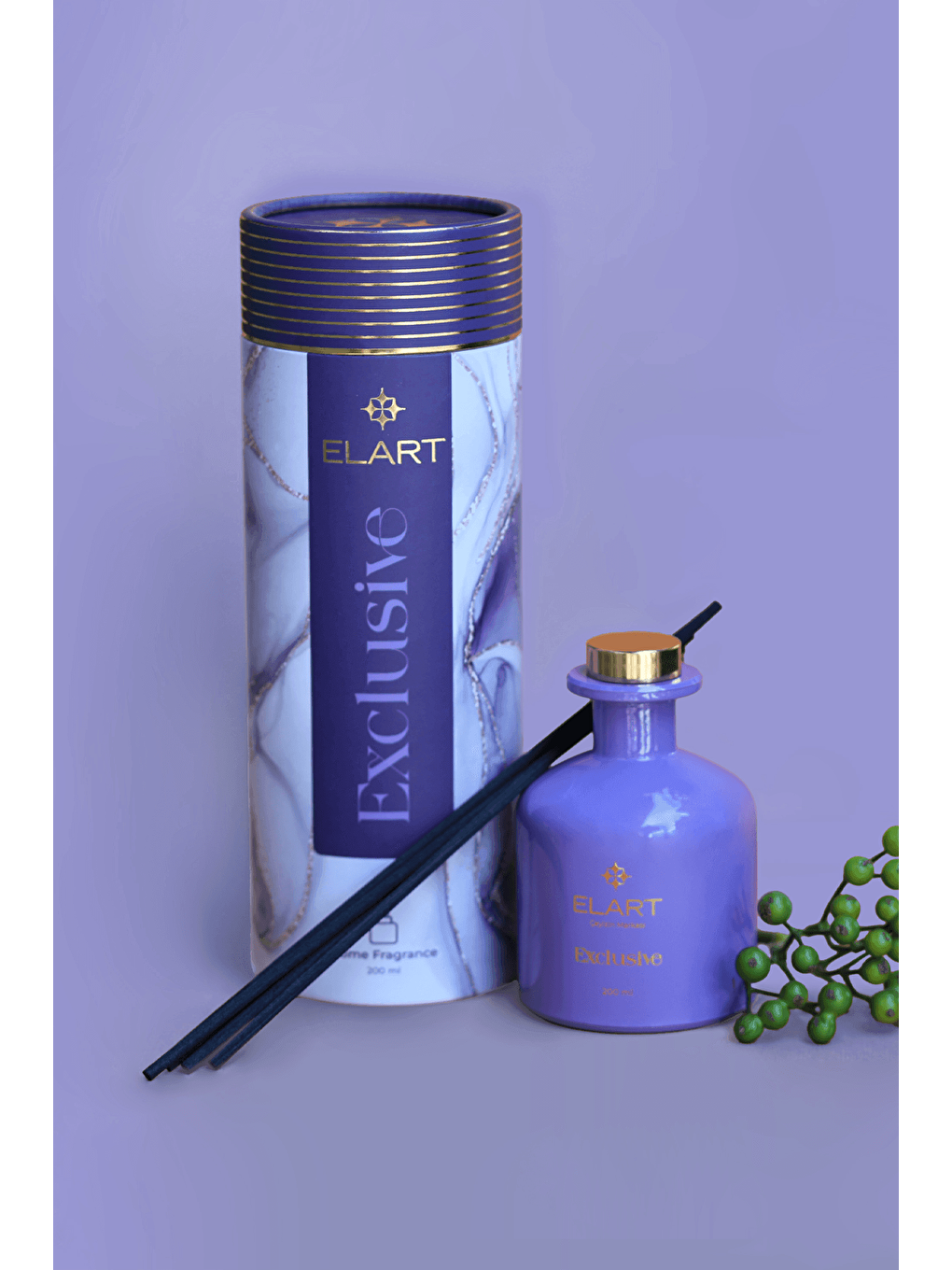 Renksiz Oda kokusu exclusive bambu çubuklu 200 ml-1