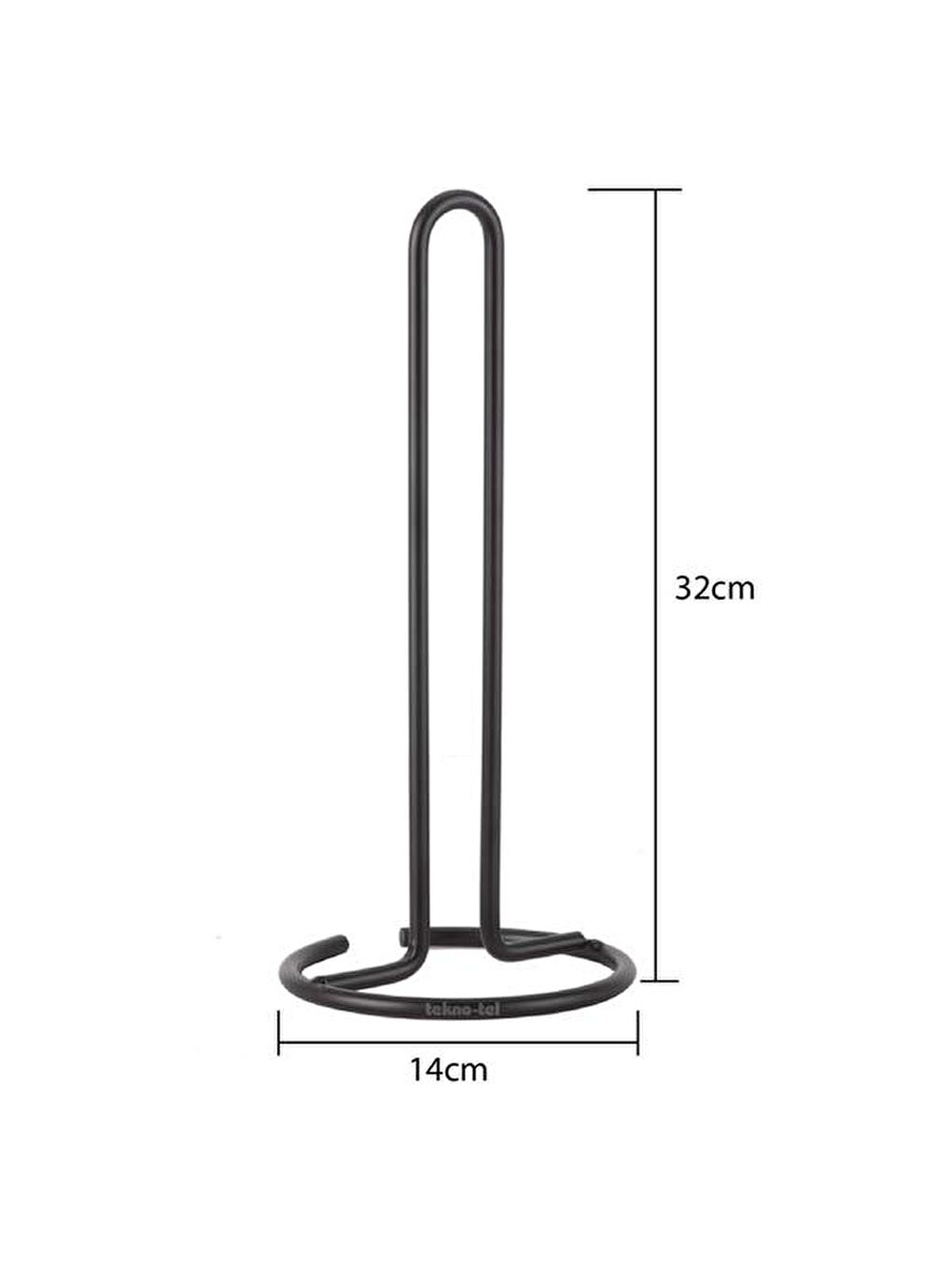 MG302 Kağıt Havlu Tutucu - Siyah-1