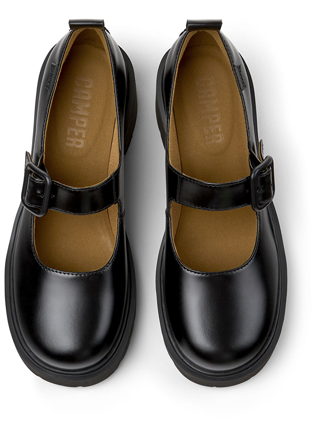 Kadın Siyah Tokalı Babet K201681-001 Milah Black-3