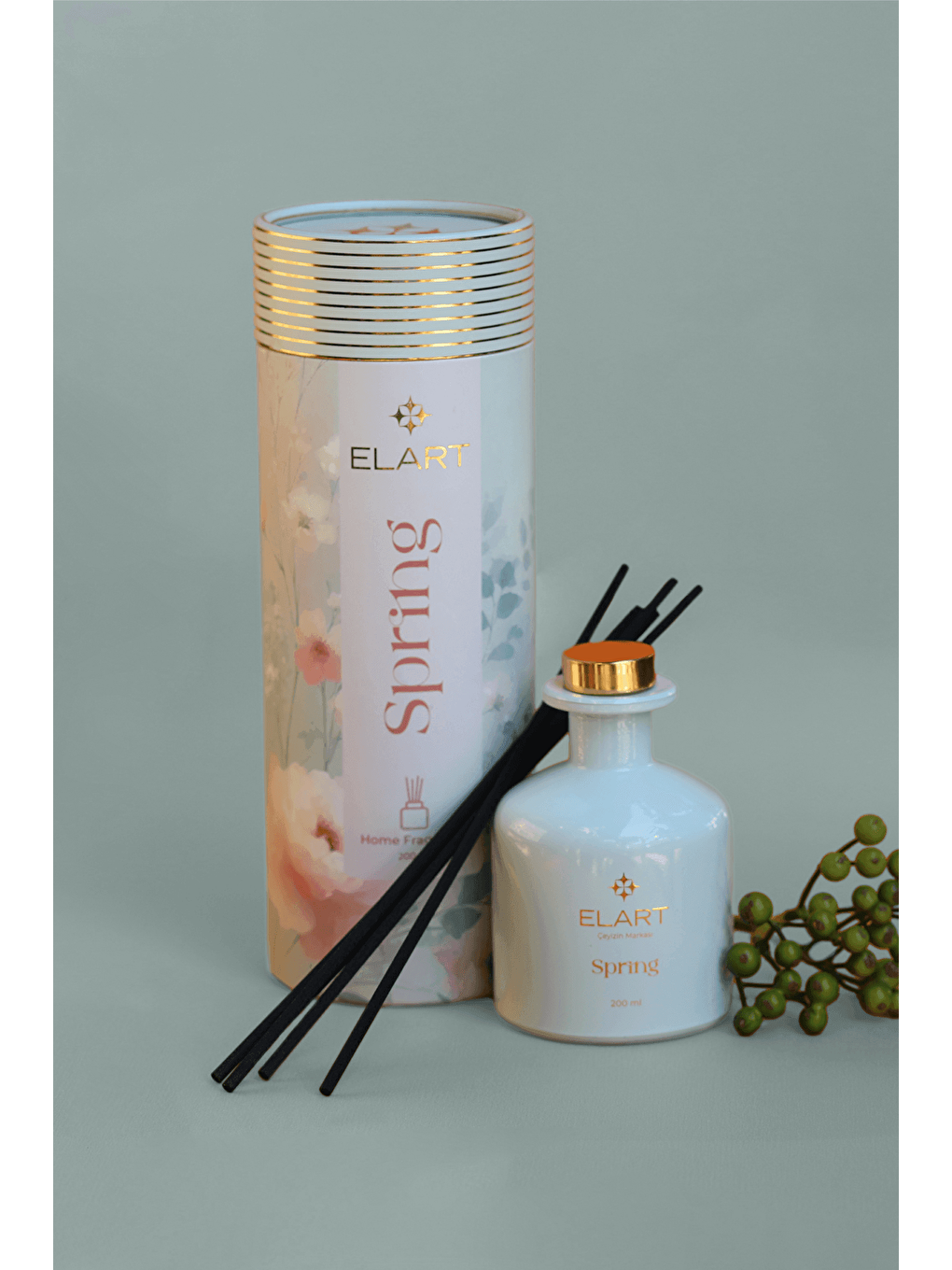 Renksiz Oda kokusu spring bambu çubuklu 200 ml-1