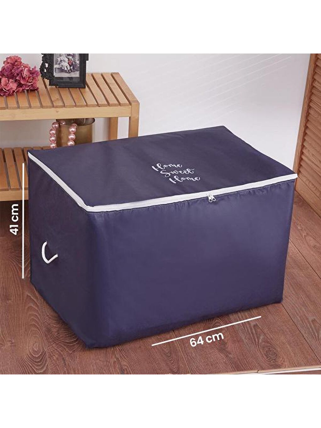 Büyük Boy Hurç - Lacivert - 64x41x35 cm-2