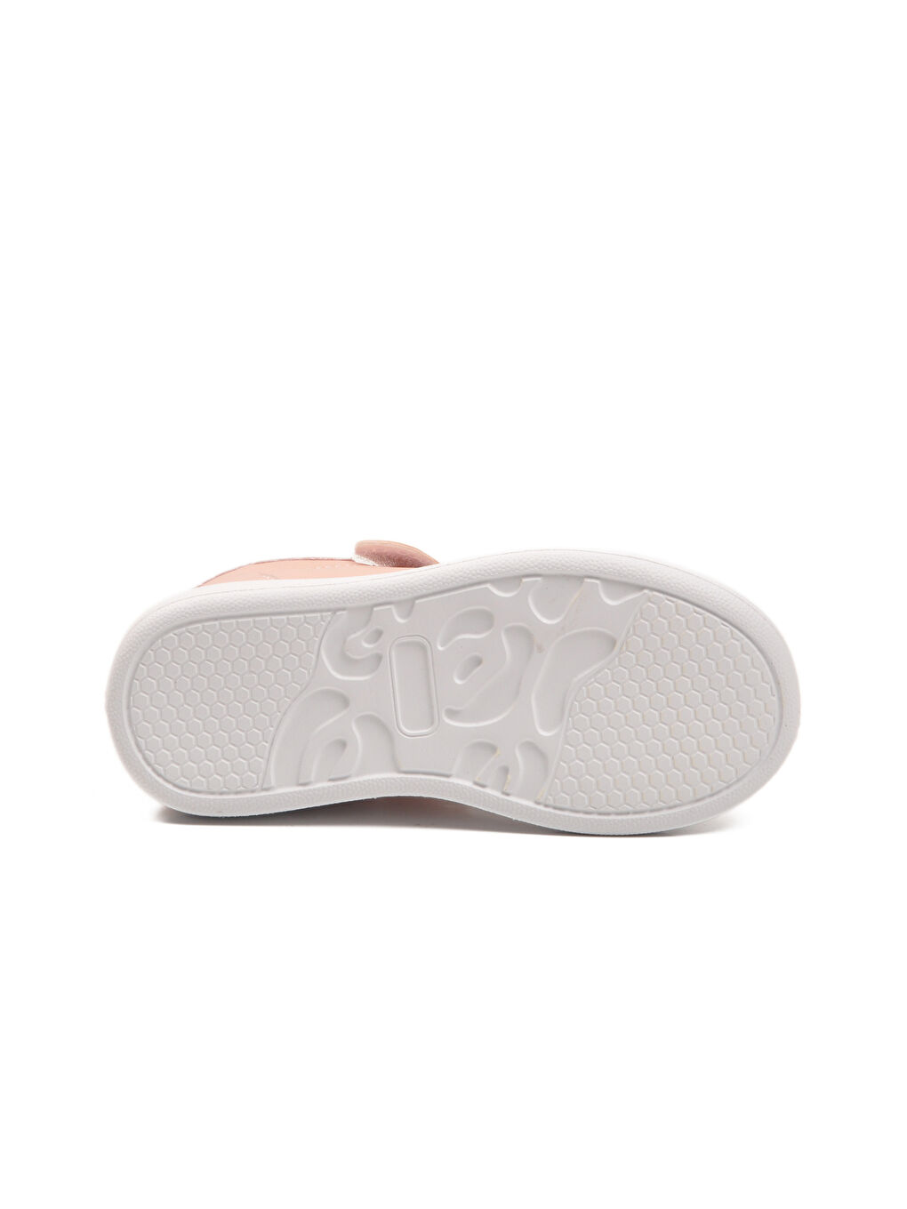 Pembe Pudra Simli Cırtlı Hafif Esnek Kız Çocuk Spor Ayakkabı 2540-26K P-4
