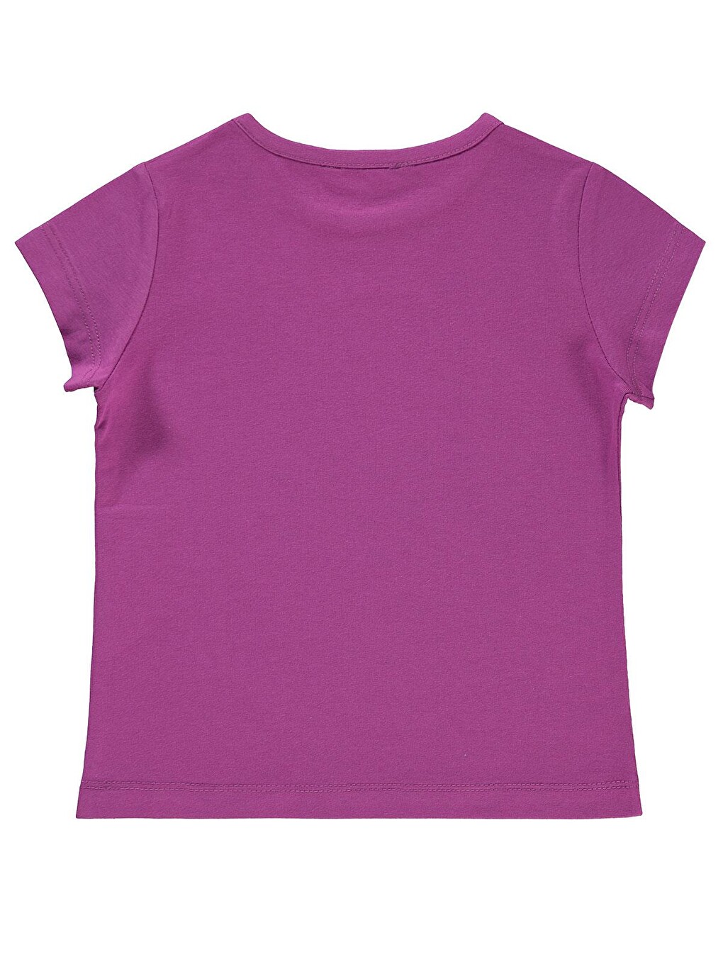 Mor Girls Basic 2-5 Yaş Tişört - Lila-1