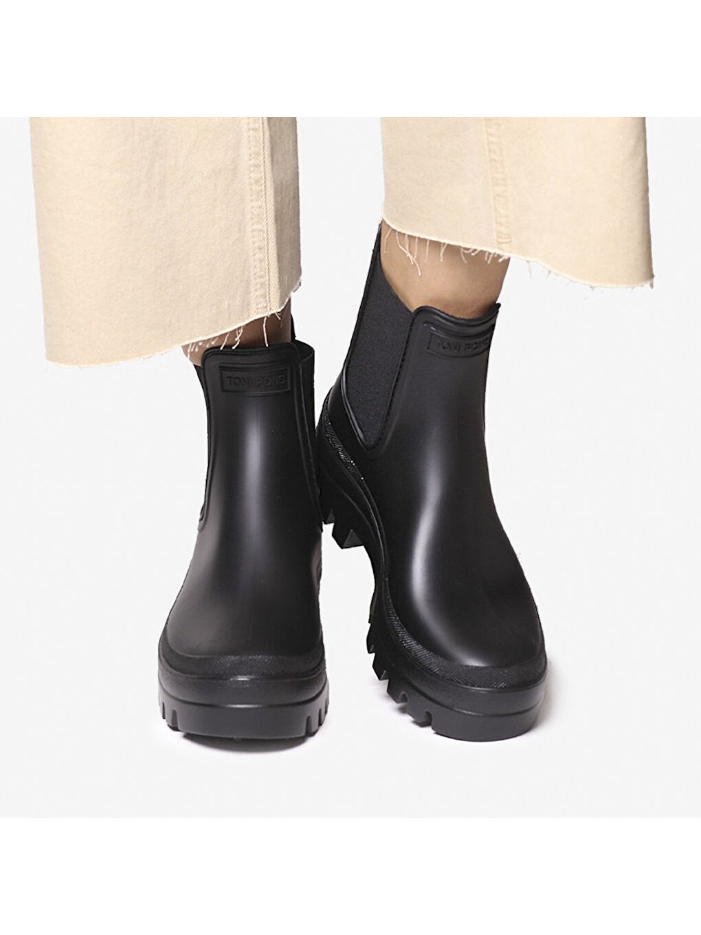 Siyah Kadın Bot (Yağmur ) Carter Ankle Boot Water Black ( Negre)-3