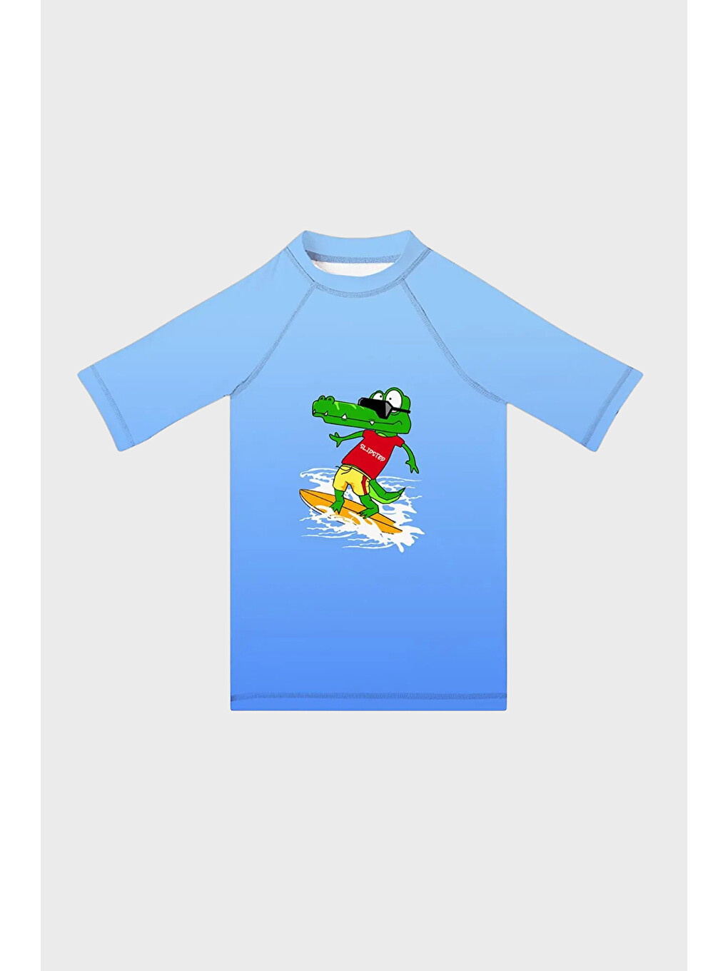 Mavi Malibu Baskılı UV Korumalı Kısa Kollu Mayo T Shirt ST2632000004