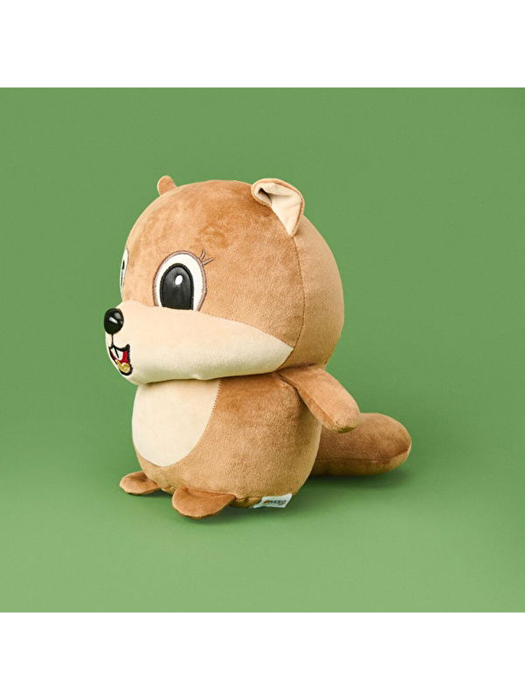 Soft Sincap Figürlü Yastık - Kahverengi - 35x20 cm-3