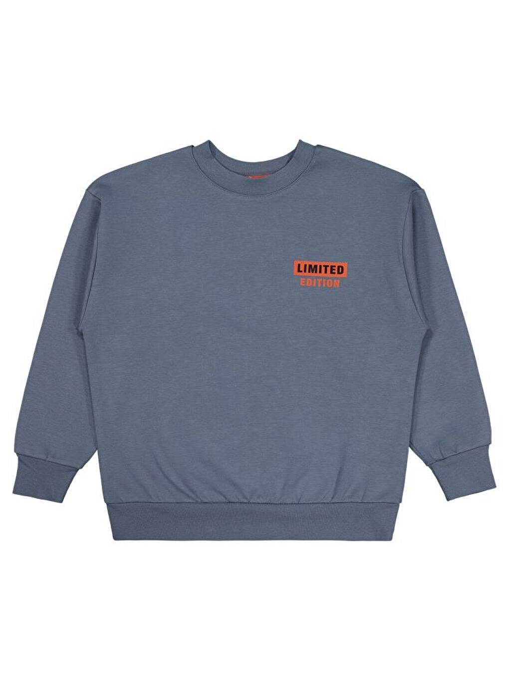Antrasit Boys Prıvate Baskılı 10-13 Yaş Sweatshirt