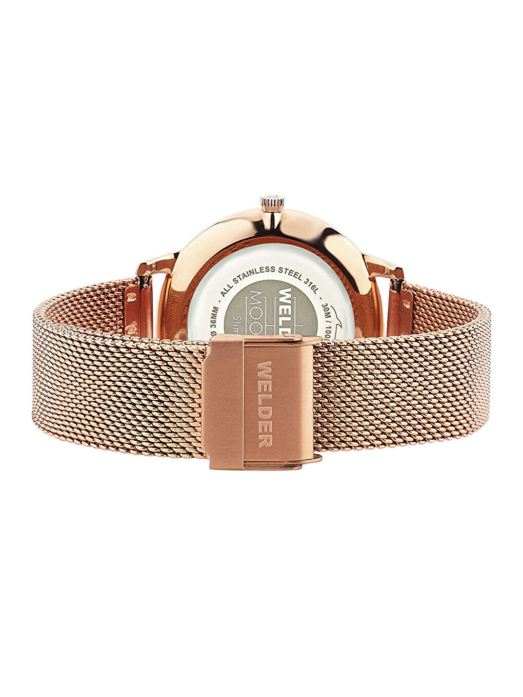 Pembe WRS625 36 mm Slim  Kadın Kol Saati-2