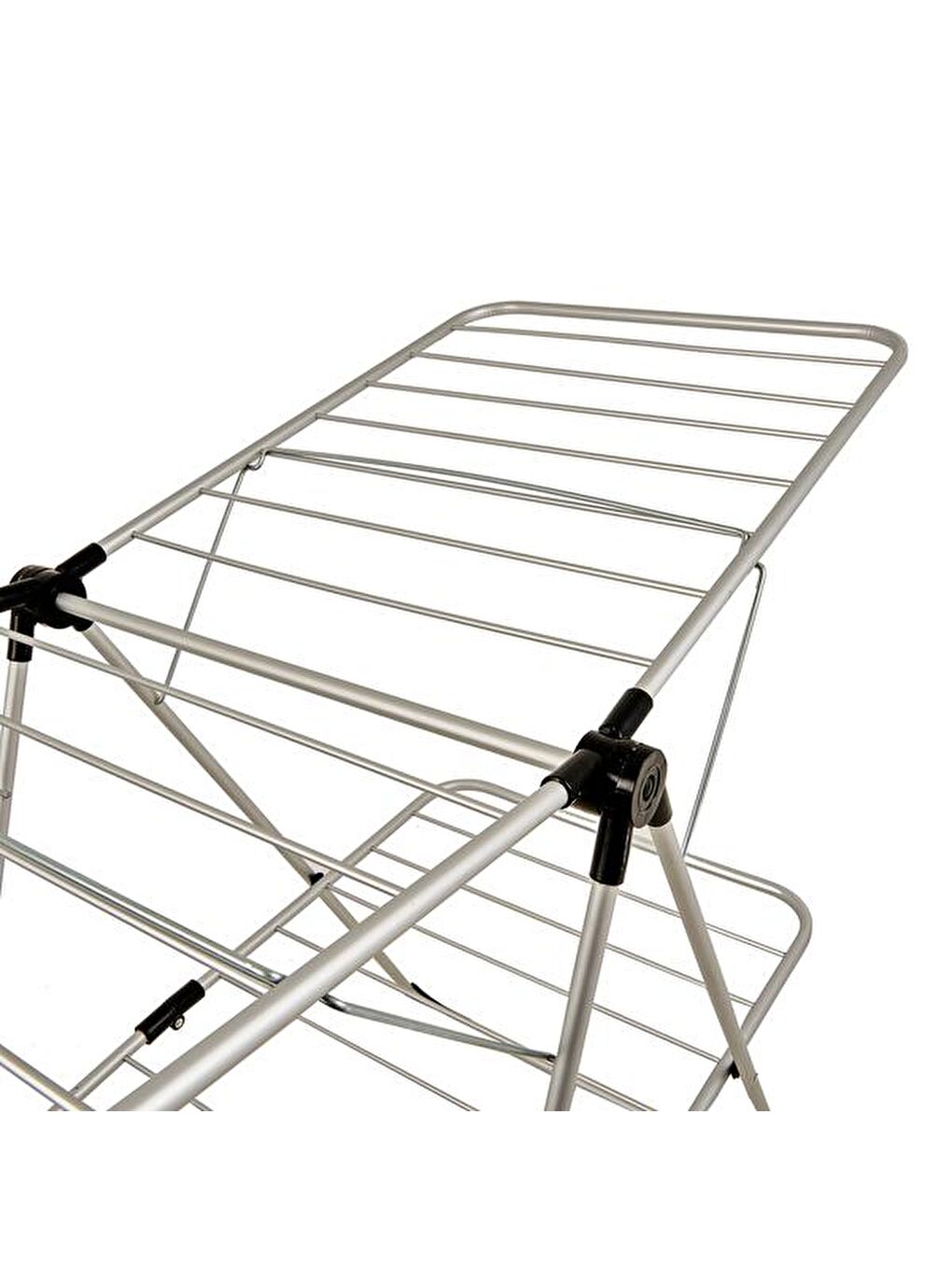 Double Fly Çamaşır Kurutma Askısı - Gri-2