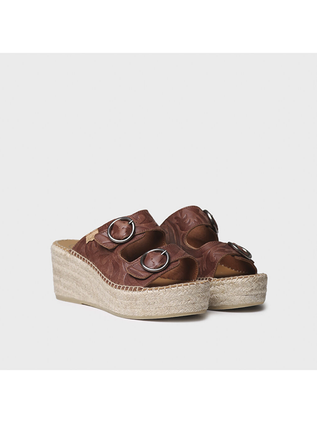 Kahverengi Kadın Sandalet Idoia Tan-1